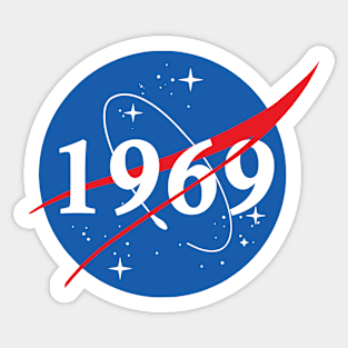 Nasa 1969 Sticker